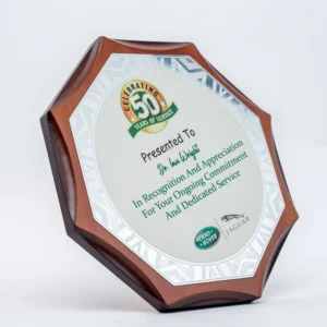 Octagon Wooden Awards - Image 2
