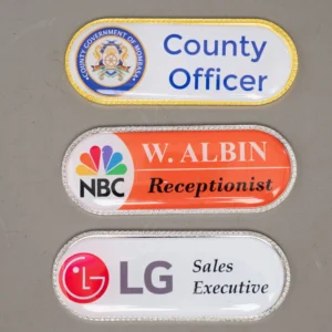 Round Corner Nametags