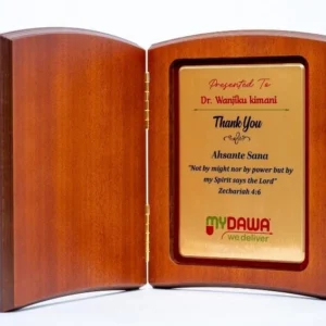 Booklet Wooden Awards
