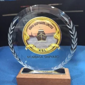 Glass and Wooden Base Awards