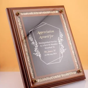 A3 Coffee Wood Award