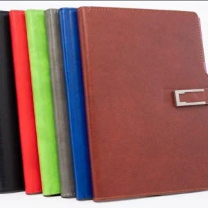 Middle Metallic Buckle Notebooks