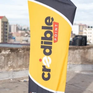 Fabric Pillar Wave Stand