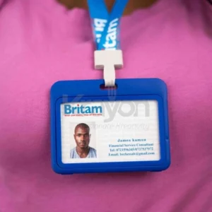 Double Sided Job ID with Buckle