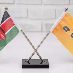 A4 Double Table Flag Stand