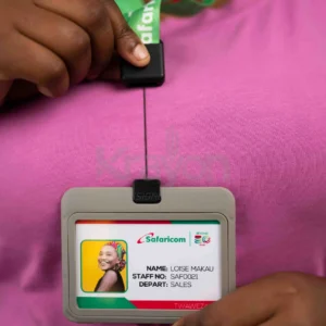 Double-Sided Printed Job ID Card with Printed Lanyard & Yo-Yo
