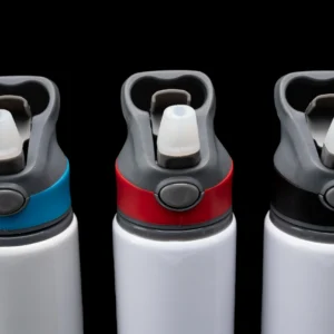 Colored Top Aluminium Water Bottles - Image 2