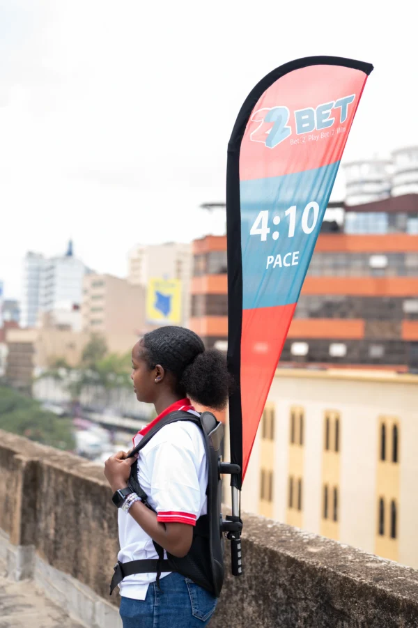 Backpack Teardrop Stand Nairobi Call WhatsApp 0741371516 Foreverbrand