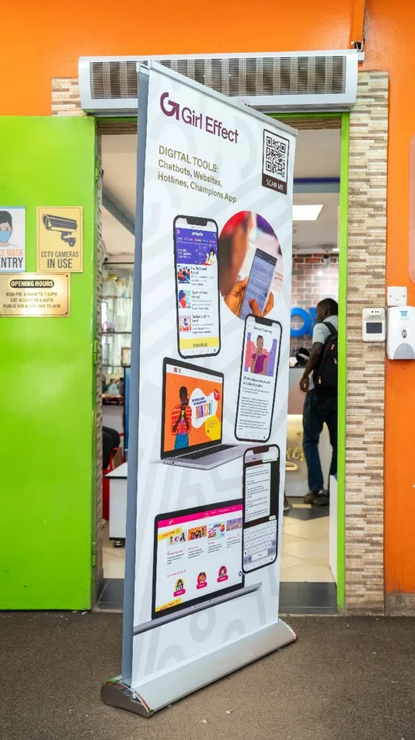 Double Sided Roll-up Banner Broadbase Nairobi Call WhatsApp 0741371516 Foreverbrand