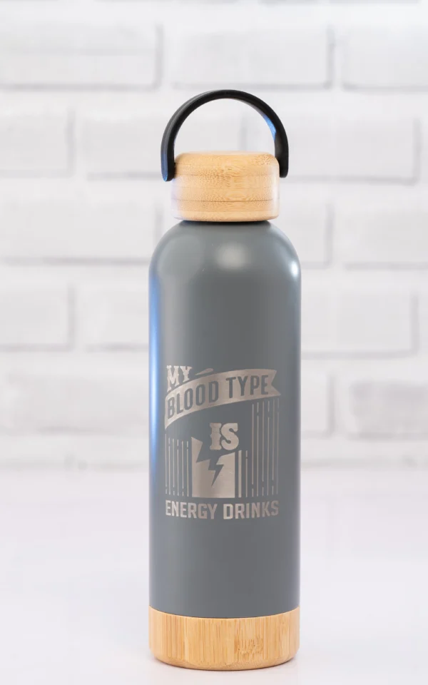 Double Wall Flask Bamboo Base Cap Nairobi Call WhatsApp 0741371516 Foreverbrand