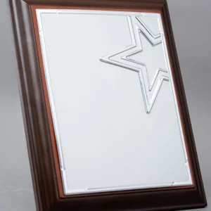 A4 Wooden Rectangular Award with Star Motif Nairobi | Call / WhatsApp 0741371516 | Foreverbrand